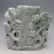 100% Natural Jadeite A Jade Hand - Carved Statue - - - - Plum Tree Nr/bg1993 Other photo 5