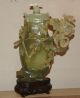 Amazing Fine 19th Century Chinese Carved Jade Vase Other photo 1