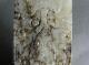 19th C.  Or 20th C.  Chinese Jade Plaque Greenish White And Speckled Amulets photo 2