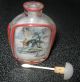 Antique Reverse Painting On Glass Japanese Snuff Bottle Snuff Bottles photo 4