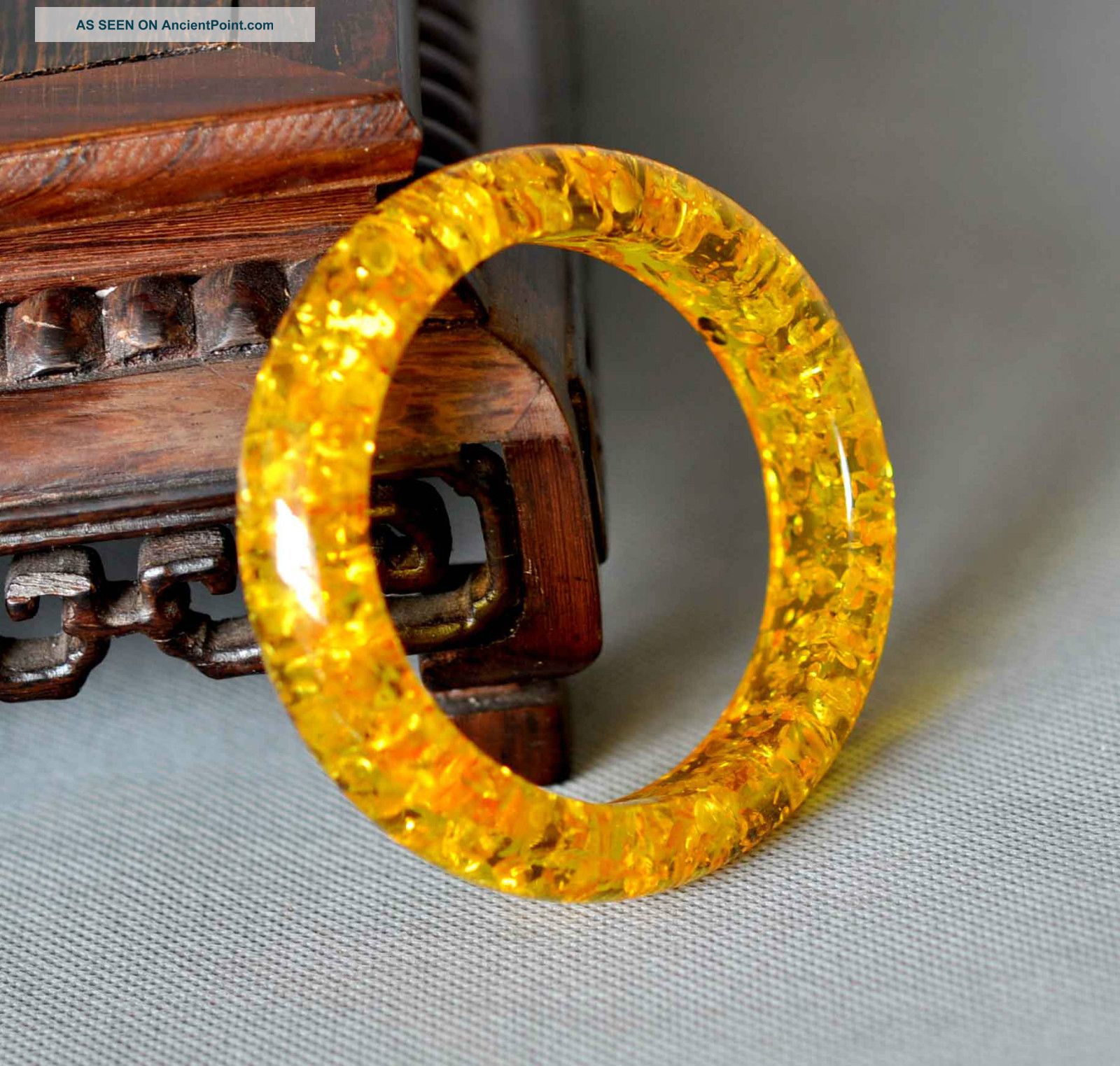 New Collection,  Gift,  Amber Lucite Amber Bracelet Bracelets photo