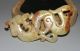 Ancient Chinese Hetian Jade Hand - Carved Pendant (jade Pendant With Dragon) 4.  3inch Necklaces & Pendants photo 3