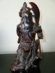 Ox Horn Carved Statue Of Guang Gong (guan Yu) Qing Dynasty Other photo 1