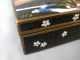 Vintage Japanese Cloisonne Hinged Enamel Box - Mid To Early 20th Century Boxes photo 10