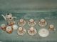 Vintage Chinese Fine China Teapot,  Sugar Bowl,  Creamer,  6 Cups With Saucers Teapots photo 9
