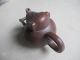Chinese Yixing Zisha Teapot Monkey Shape Vivid Head Lid Exquisite Teapots photo 3