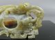 Two Chinese Archaic Style Jades Color Amulets photo 9