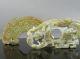 Two Chinese Archaic Style Jades Color Amulets photo 3