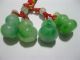 On Sale 4 Pics Chinese Jade Pendant /hanging /gourd Necklaces & Pendants photo 1