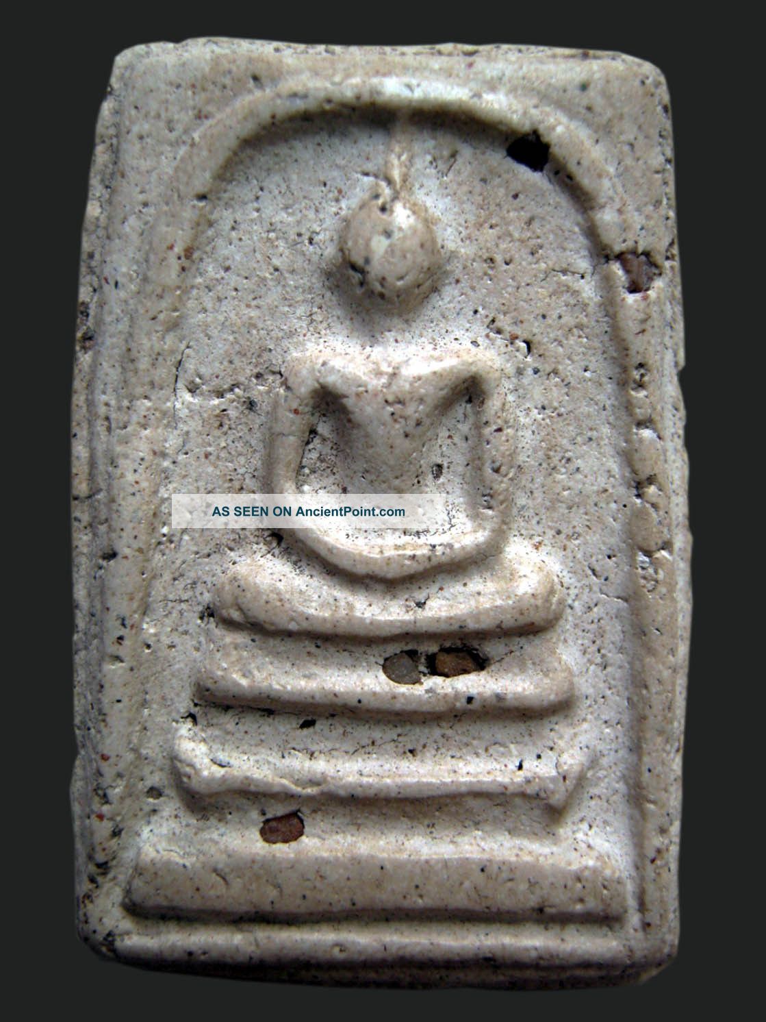 Amulet Pha Somdej Buddha Ancient Phra Somdet Wat Rakhang Pendant Phim/mold Yai14 Necklaces & Pendants photo