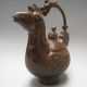 19in.  C A Beautifully Carved Dragon And Phoenix W Qianlong Bronze Jug Nr Teapots photo 1