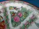 Exc Rose Medallion Large Serving Plates Fitted Bowls Tray Vtg Antique Hong Kong Plates photo 3