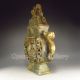 Chinese Jade Pot & Lid W Fortune Beast Nr Pots photo 10