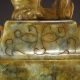 Chinese Jade Pot & Lid W Fortune Beast Nr Pots photo 2