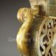 Chinese Jade Pot & Lid W Fortune Beast Nr Pots photo 8