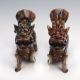 Pair Of Chinese Antique Jade Pixiu Statue Vintage Asian Cultures Collectibles Other photo 3