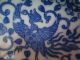 Old M Japan China Blue Phoenix Birds Teapot Plate Toothpick Holder Set Porcelain Teapots photo 9