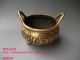 Js668 Rare,  Chinese Bronze Carved Incense Burners (islamic Text) Incense Burners photo 2