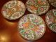 Antique Group Chinese Rose Medallion Plate,  7 1/2 