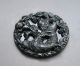 Chinese Hetian Black Green Jade Carved Dragon Pendant Nr Other photo 3