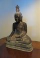 Bronze Statue Of Ceylon Sitting Buddha From Sri Lanka Other photo 2