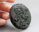 Chinese Hetian Black Green Jade Carved Dragon Pendant Nr Other photo 2