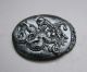 Chinese Hetian Black Green Jade Carved Dragon Pendant Nr Other photo 5