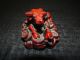 Unique Chinese Red Lacquer Oxen Statue Gorgeous & Stunning Best Of Luck Oxen photo 1
