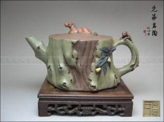 5000friend - Ultra Rare Yixing Zisha Pottery Old Teapot photo