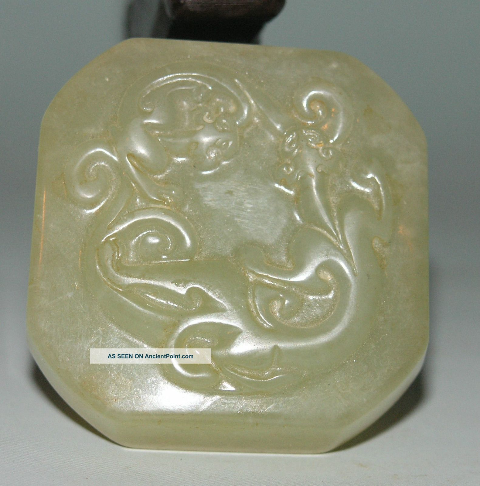 Chinese Ancient Seals China Hetian Jade Hand - Carved Seal (beast) Seals photo