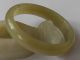 Peaceful Natural Watery Light Celadon Green He Tian Jade Bracelet - (b - 56) Bracelets photo 10