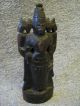 1800s Indian Carved Wood Diety. India photo 1