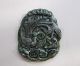 Chinese Hetian Black Green Jade Carved Phoenix Pendant Nr Other photo 2