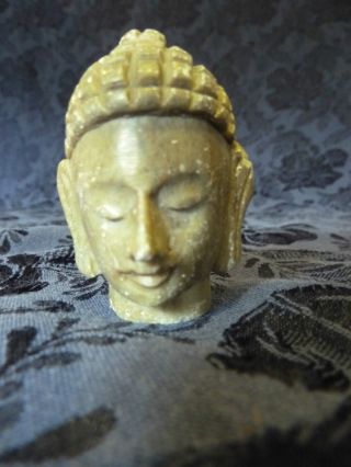 Soapstone Buddha Head photo