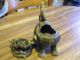 Antique Cast Iron Dragon Foo Fu Dog Lion Incense Burner In Incense Burners photo 3