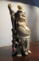 Heavy Old Celluloid Statue Of Hotai Happy Buddha Circa 1960 From China Other photo 1
