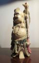 Heavy Old Celluloid Statue Of Hotai Happy Buddha Circa 1960 From China Other photo 2