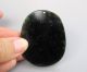 Chinese Hetian Black Green Jade Carved Plum Blossom Magpie Pendant Nr Other photo 5