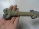 Chinese Weapon Bronze Sword Spearhead Carven Handle Long Other photo 2