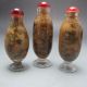 3pcs Chinese Inside Hand Painted Glass Snuff Bottle Nr/pc2067 Snuff Bottles photo 1