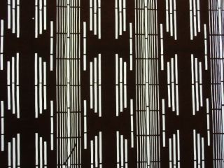 Is355 Japanese Ise Katagami Kimono Stencil Pattern Print Stripes Line Rectangle photo