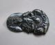 Chinese Hetian Black Green Jade Carved Guanyin Pendant Nr Other photo 3