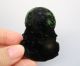 Chinese Hetian Black Green Jade Carved Guanyin Pendant Nr Other photo 5