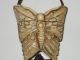 Antique Chinese Carved Ox Bone Butterfly Pendant With Hidden Compartment Necklaces & Pendants photo 2