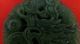 Christmas Gift Rounded Chinese Jade Figure Of Dragon Carved Necklace&pendant Necklaces & Pendants photo 1