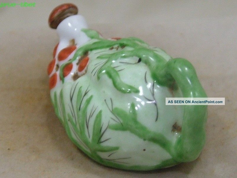 Hand Maded Chinese Porcelain Snuff Bottle 