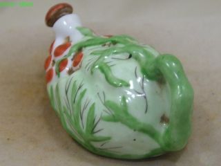 Hand Maded Chinese Porcelain Snuff Bottle 