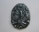Chinese Hetian Black Green Jade Carved Fish Pendant Nr Other photo 2