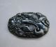 Chinese Hetian Black Green Jade Carved Fish Pendant Nr Other photo 3