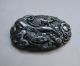 Chinese Hetian Black Green Jade Carved Fish Pendant Nr Other photo 4